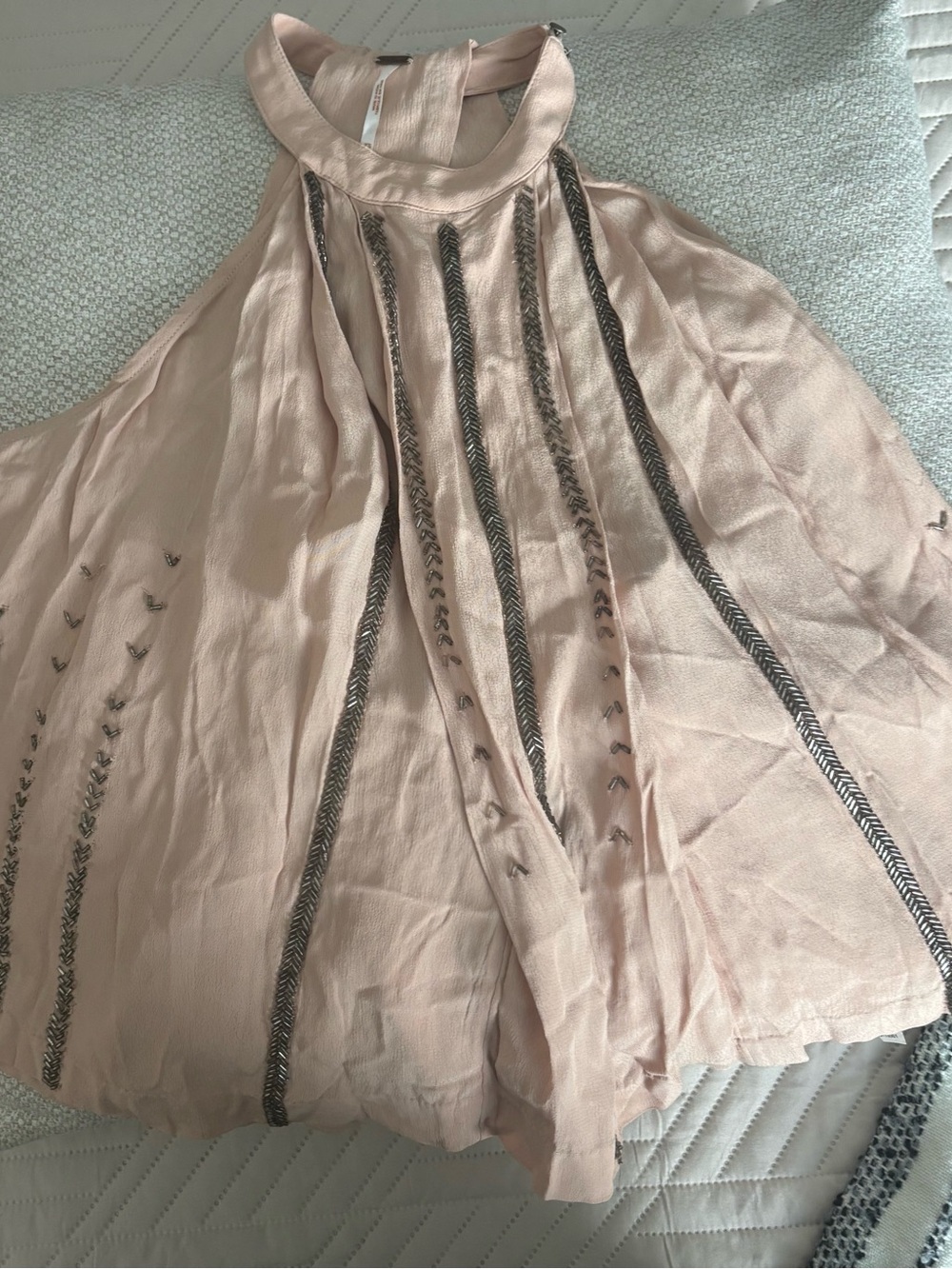 Free People Shimmer and Shine Tank Top - Like New - Worn once